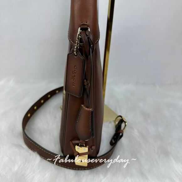 Coach Ella Bag in Redwood - Stylish and Versatile | TikTok Coach Ella Shoulder Bag Crossbody In Smooth Leather/Gold/Redwood CDY36 NWT